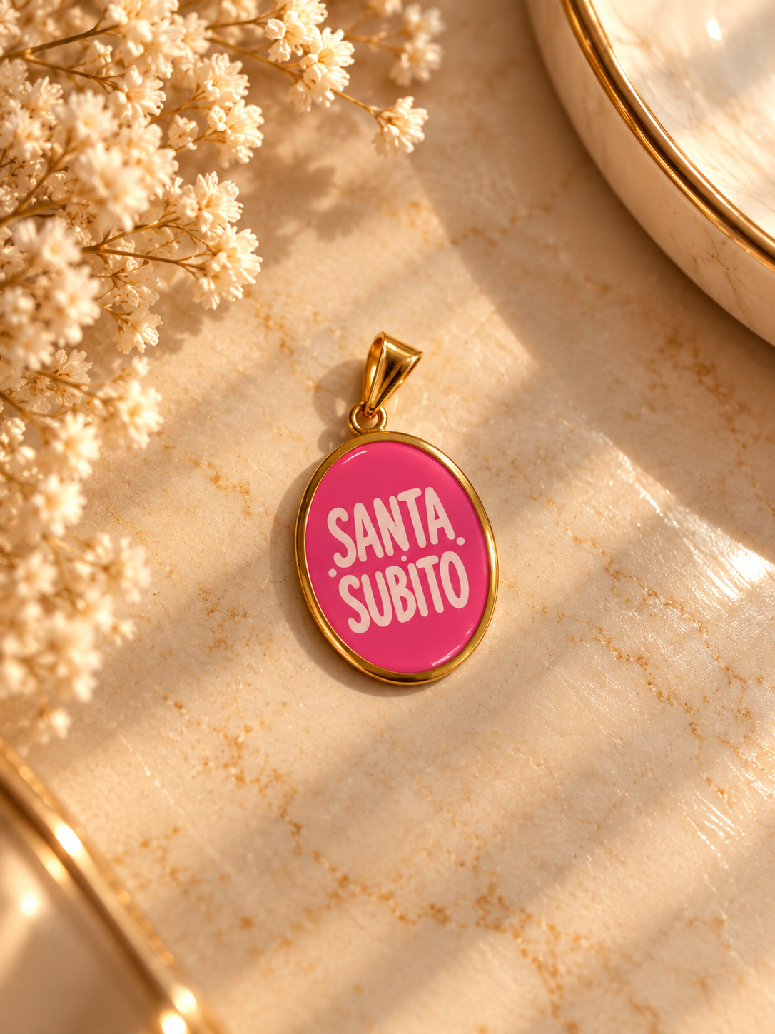 Ciondolo “Santa subito”