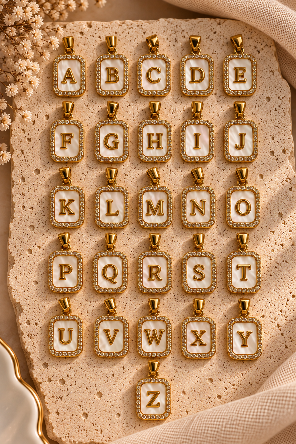 Ciondolo Lettera GOLD