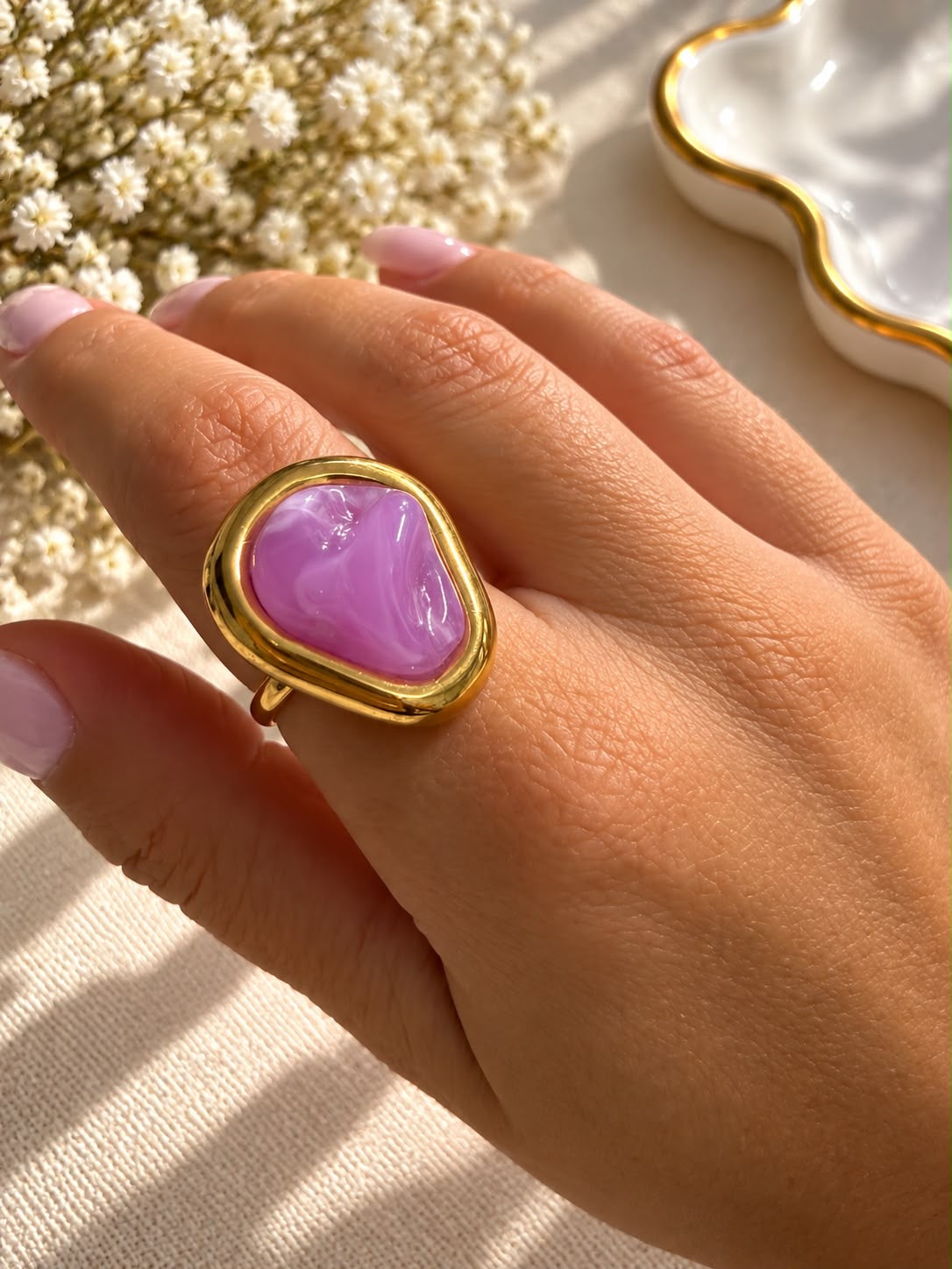 Anello Ametista
