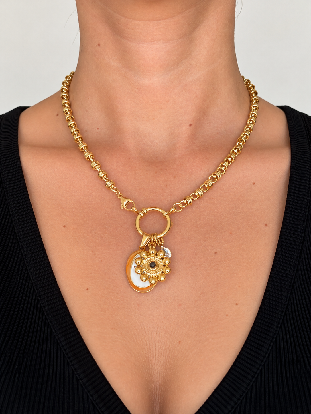 Collana Amuleto Dorato