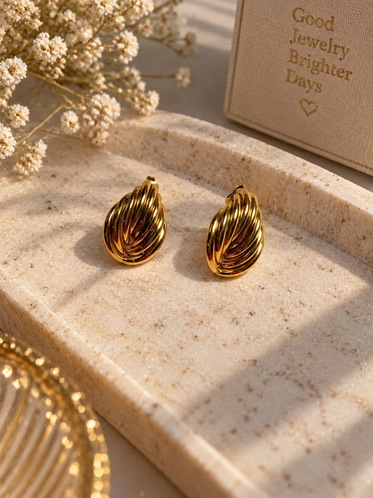 Orecchini Golden Twist