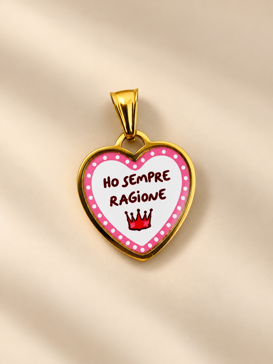 Ciondolo “ho sempre ragione “